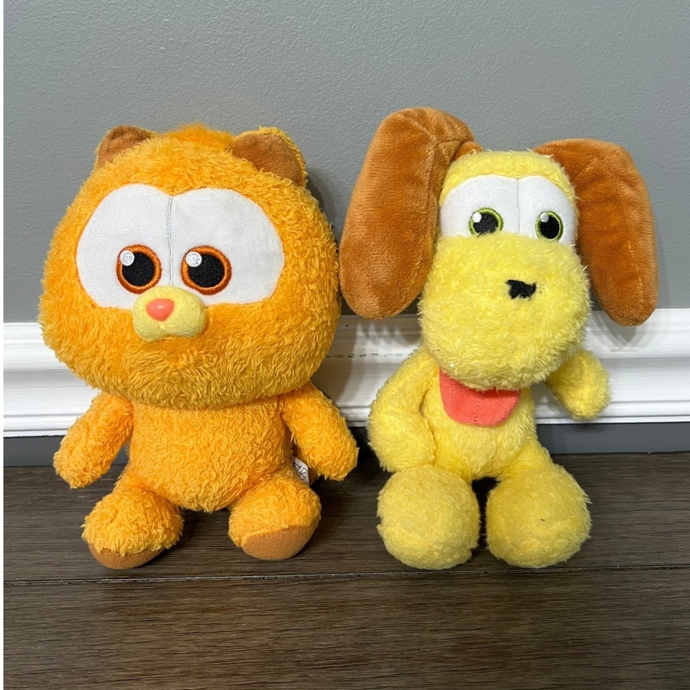Garfield Movie Plush Garfield & Odie Set Goliath‎ Animaggis Kids Toy